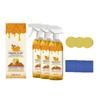 Wood Furniture Polishing Spray 120ml Essential Oil Wax for Cleaning and Restoring Wooden Surfaces with Applicator Pad