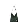 Leopard Bucket Bag (Dark Green)