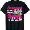 Bingo Player Grandma Grandma Is My Name Bingo Is My Game T-Shirt