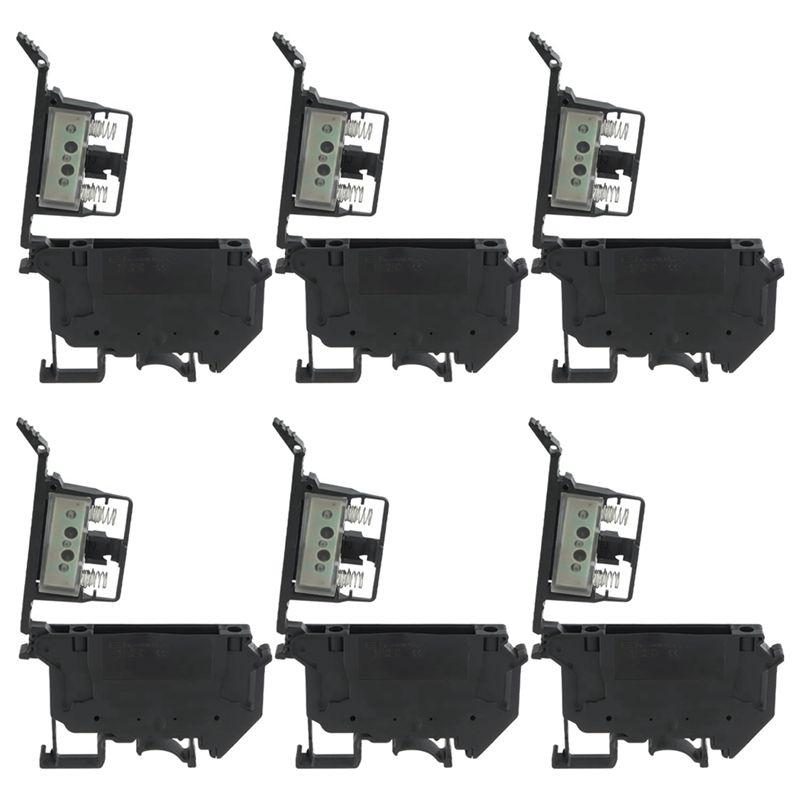

ABWR-UK5-HESI UK5RD With LED DIN Rail Fuse Terminal Base Disconnect Terminal Block Screw Clip (Pack Of 6Pcs,Black) Durable