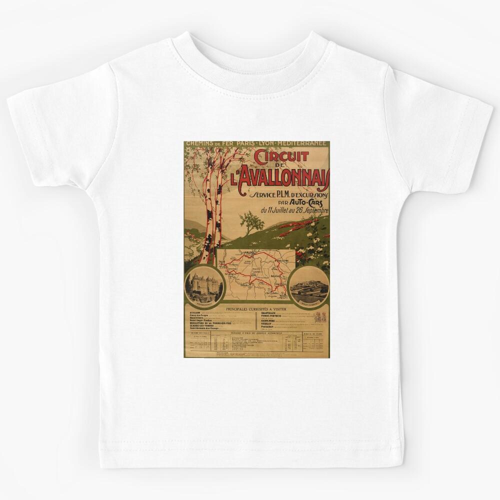 retro classic PLM Avallonais poster Kids T-Shirt 150