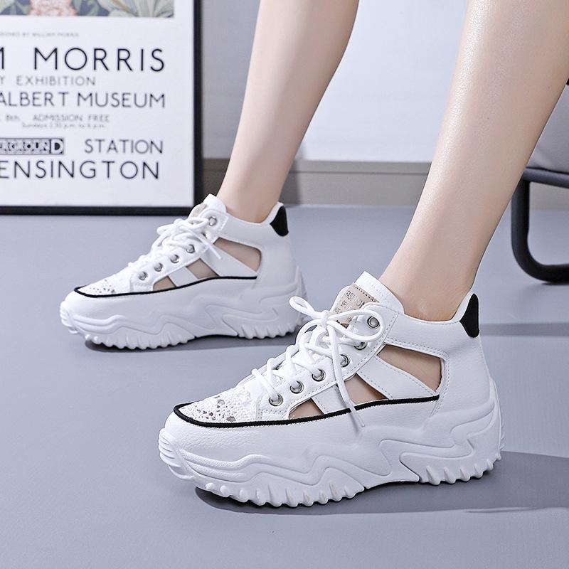 

Кроссовки женские тренды 2024 года повседневные спортивные кроссовки для тенниса и баскетбола женские кроссовки дизайнерские кроссовки с толстой подошвой 35 белый