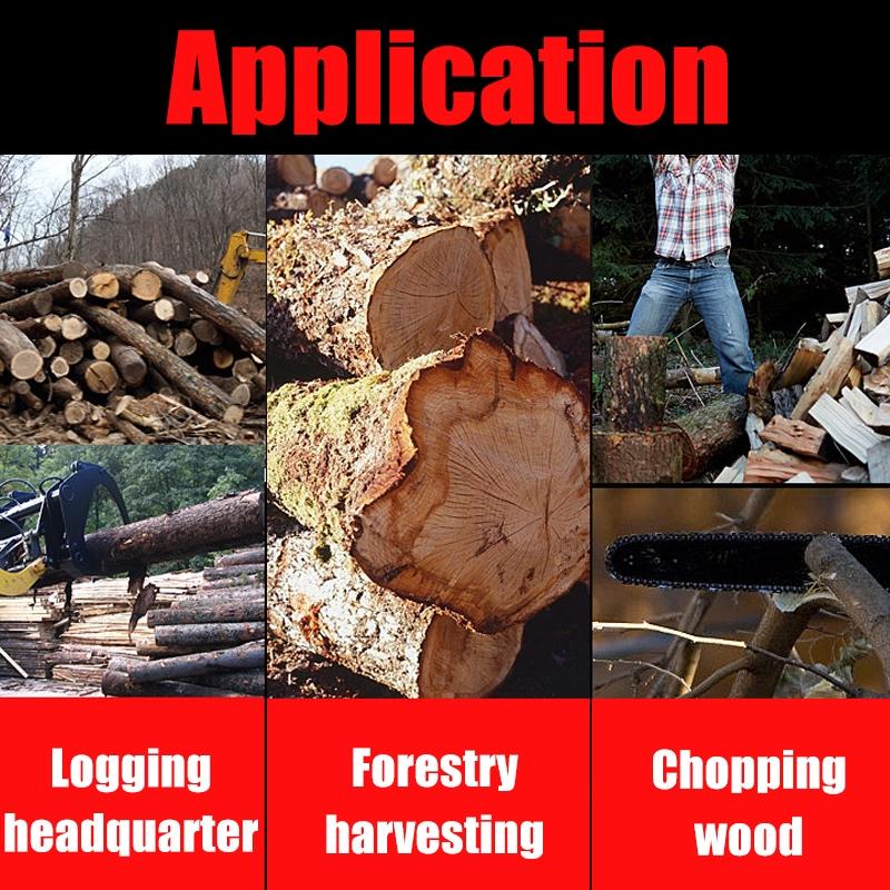 20 Inch 5000W Professional Gasoline Chainsaw Bar Gas Powered Chainsaw 62cc Engine Cycle Chain Saw for Woodworking