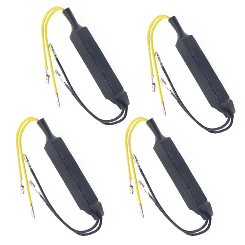 2x/4x Turn Signal Light Resistance Decoder Motorcycle Indicator 21W 26 Ohm LED Light Load Resistor Flasher Flash Blinker Adapter