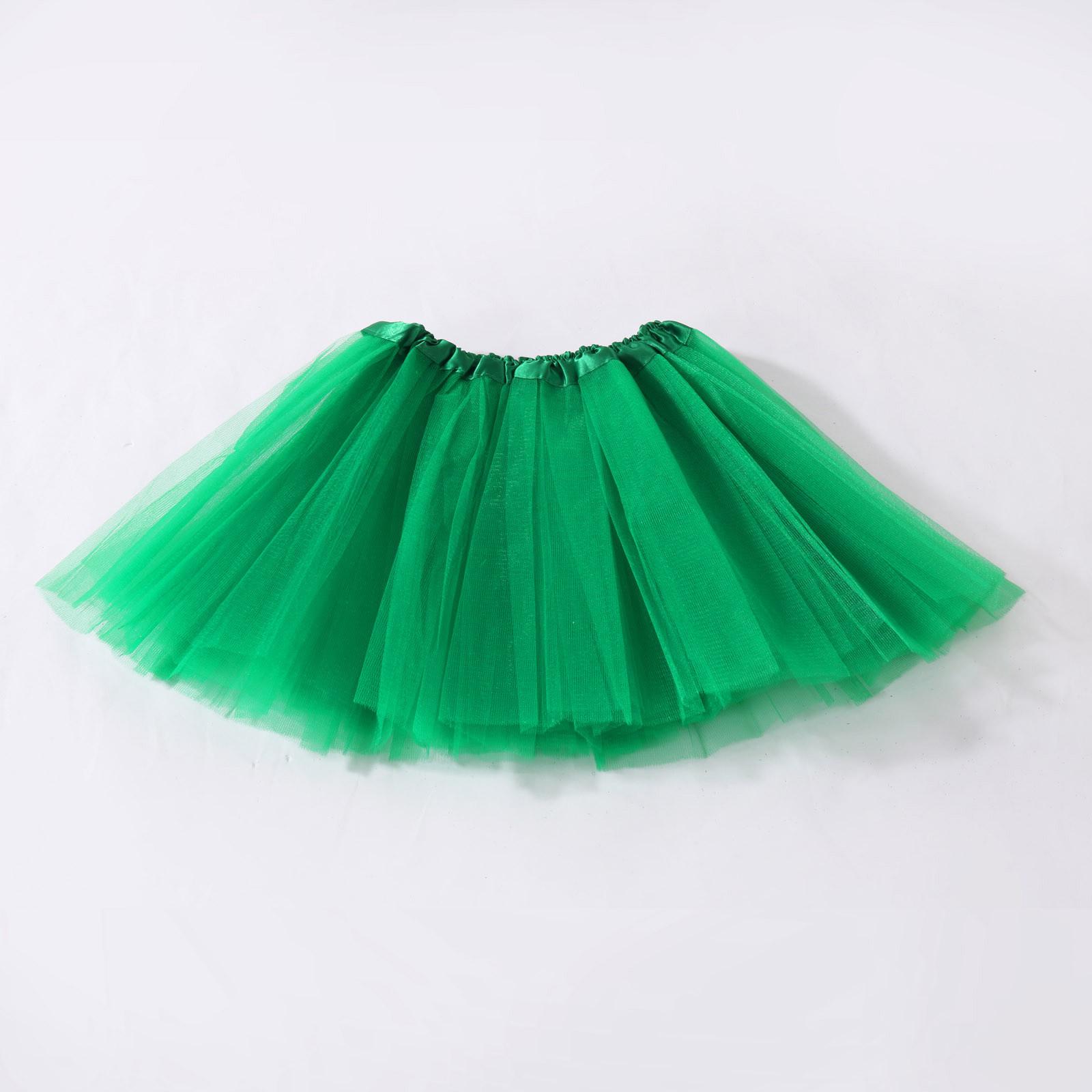 

Дитяча спідниця. Тришарове плаття з тюлю для немовлят One Size зелений