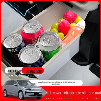 Porte-gobelet arrière antidérapant en silicone pour réfrigérateur pour Li Auto L9
