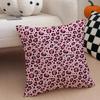 Lleopard print Cushion Cover Linen Pillow Case Soft Breathable Protective Couch Room Decoration
