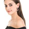 Suijue Jewelry Exotic Ocean Beach Versatile Rose Earrings Women'S Colorful Flower Earrings Jewelry