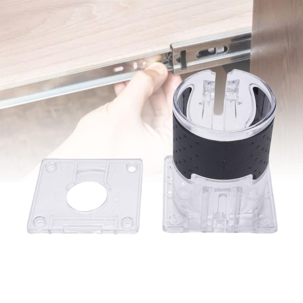 Invisible Fastener Slotting Bracket 0 to 2 Inch Adjustable Trimming Machine Slotted Bracket for Woodworking