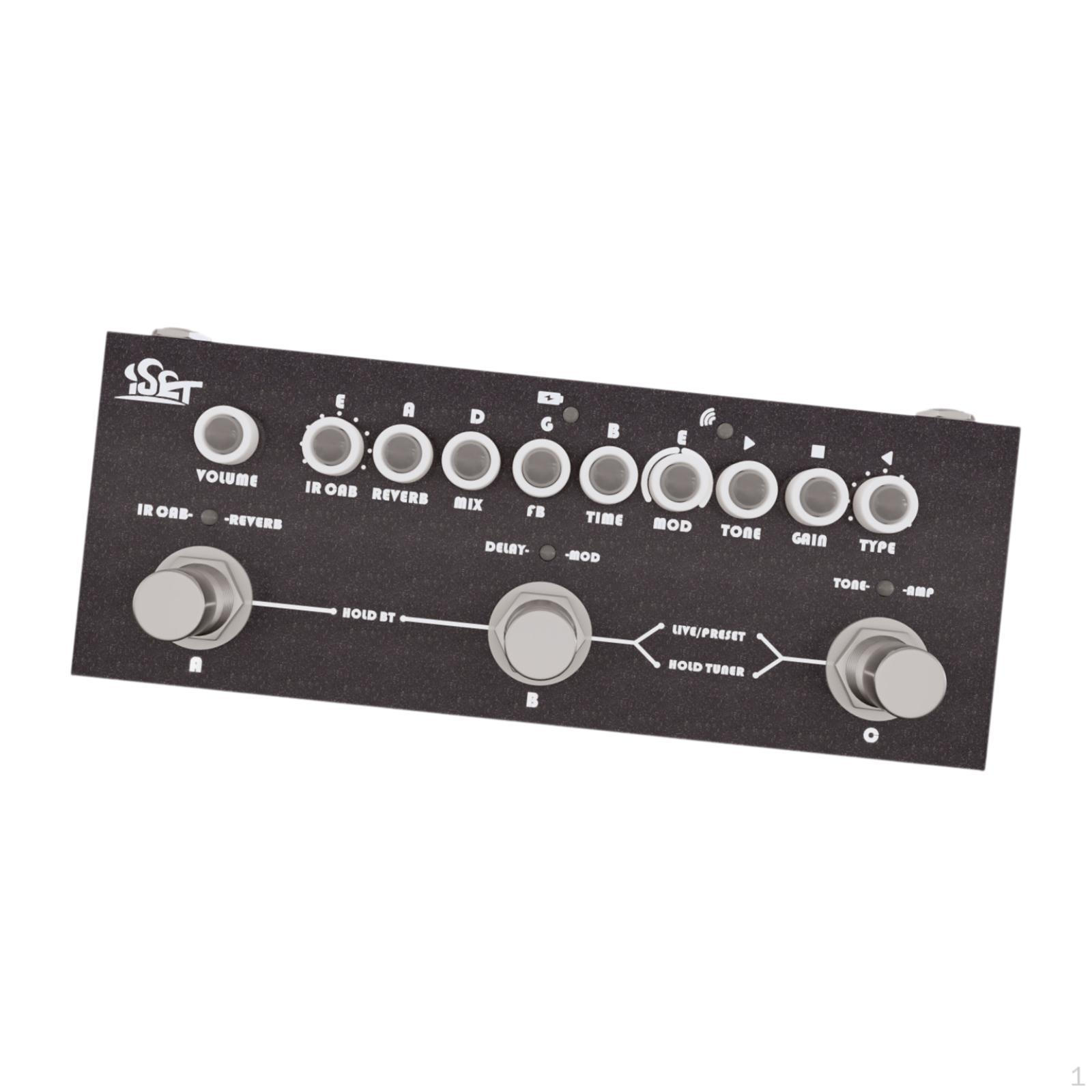 

Педаль эффектов для гитары 1/4-дюймовый адаптер входа/выхода Аксессуары Портативные детали Качественный звук Электрический