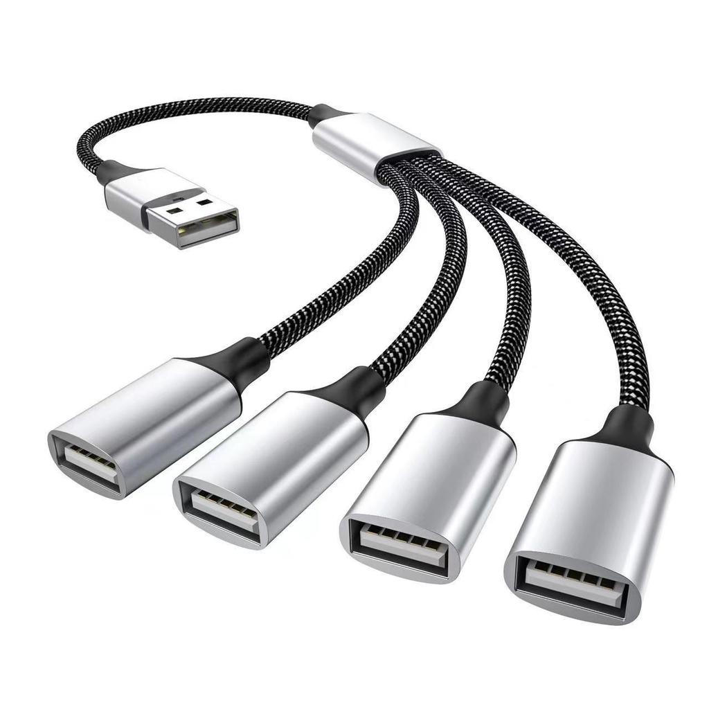 Type-C USB Extender & Charger Adapter: One-to-Four Multi-Function Dock