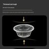 Disposable 1250ml Round Microwavable Food Container
