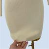 Knitted Dress Women Slim Fit Short Temperament Slimming Sexy Sheath Base Inner Wear Sweater Design Sense Autumn