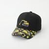 Excavator Street Art Graffiti Duckbill Cap Boys And Girls Embroidered Stitching Stitched Baseball Cap Spring And Autumn New Cartoon Children'S Hat