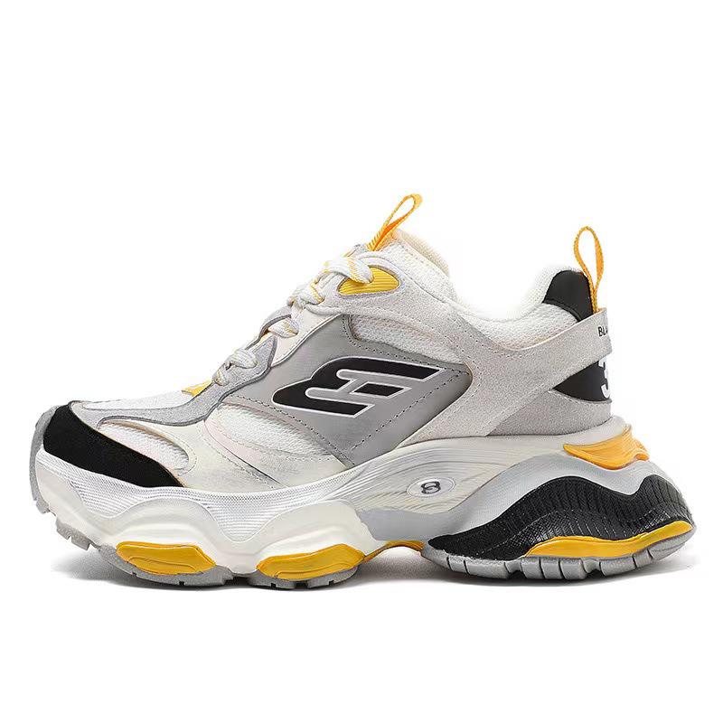 2024 Paris Dad Shoes: Tenth Gen Height-Boosting Casual Sneakers, Breathable Mesh, Thick Soles, New Color.