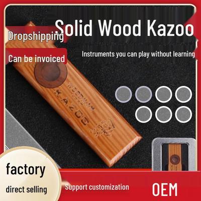 Przenośny Kazoo: Kompaktowy, unikalny instrument; łatwy do nauczenia zarówno dla początkujących, jak i profesjonalistów.