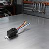 For Cars For Trucks 5-pin Relay Switch 12V Relay Harness For Car Wiring Black Waterproof Car Relay Harness Relay