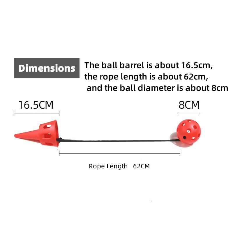 3Pcs Throwing & Catching Sensory Integration Game Set Outdoor Toy Catching Set Children's Hand-Eye Coordination Training