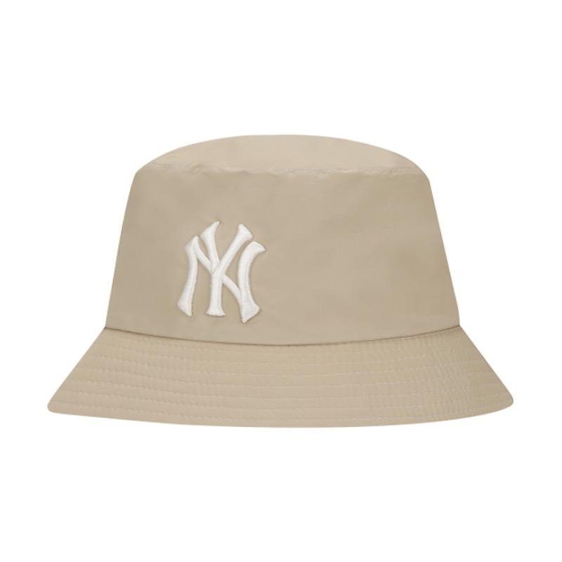 MLB Presbyopia, double-sided full-label presbyopic New York Yankees, polyester bucket hat, same style for men and women, khaki color 32CPH4011-50B
