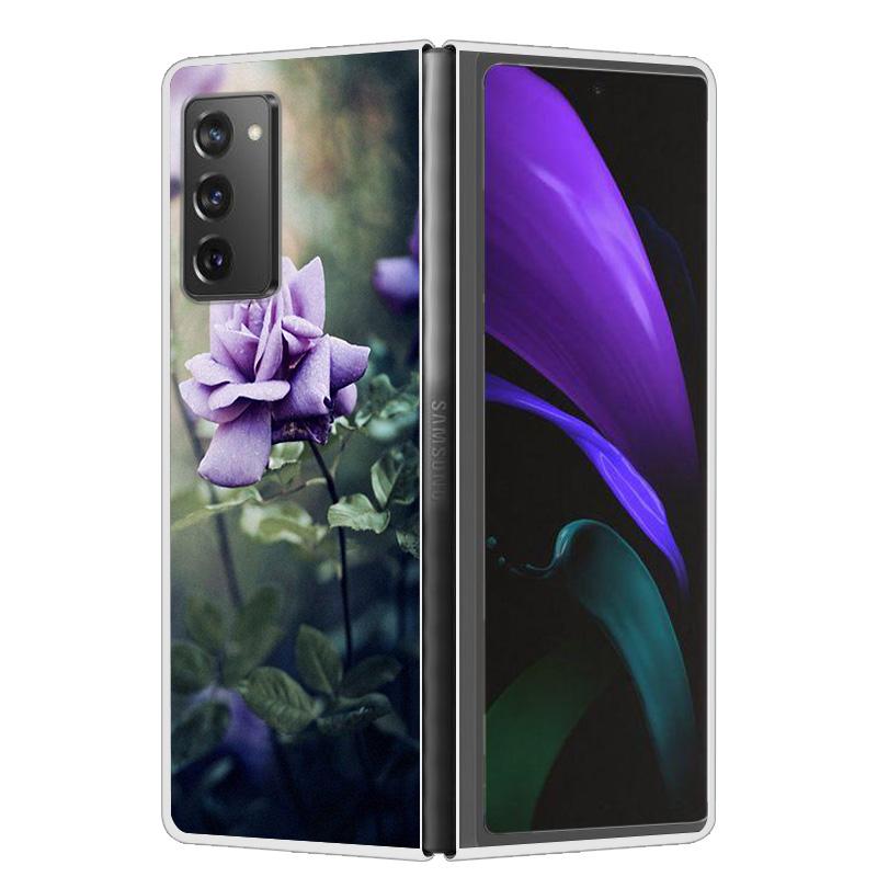 For Samsung Galaxy Z Fold2 Fold4 Fold5 Case Shockproof Hard Plastic PC Back Cover For Samsung Galaxy Z Fold 3 5 4 5G Phone Cases