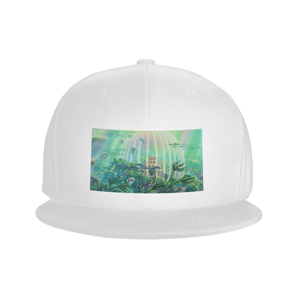 Ponyo Painting Anime Underwater Baseball Caps Snapback Fashion Baseball Hats Breathable Casual Casquette Outdoor for Unisex