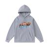 Mens Gradient Letter Tiger Head Embroidered Hoodie Jogger Set Streetwear Winter Outfit
