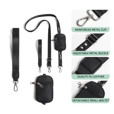 Yousheng Crossbody Lanyard Hands-free Phone Holder Phone Carrying Strap with RFID Wallet Comfortable Phone Sling for All Smartphones