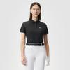 New FILA Golf Series Polo Shirt Women's Pitch Black A11W525108FBK