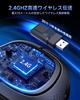 Gaming Headset Connection Wireless Headphones Low Latency 50mm Drivers Low Latency PS5 Headset 40H Rotating Function with Rotating Fit Compatible with