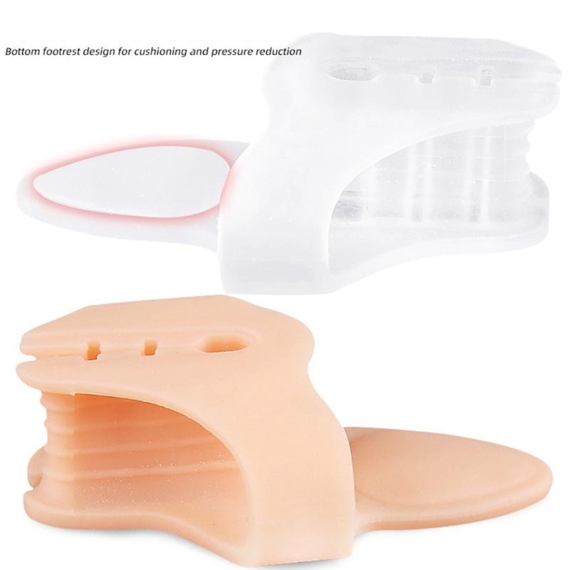1 Pair Toe Spacers Bunions Corrector Toe Separators for Women and Men Big Toe Straightener Foot Toe Spreader