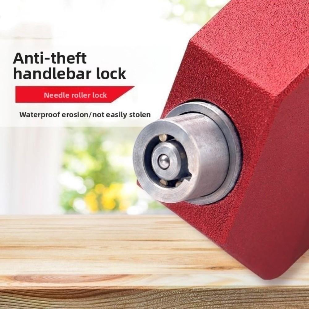 Alloy Handlebar Lock Anti Theft Electric Scooter Handlebar Lock Brake Locks  Vehicle Safety