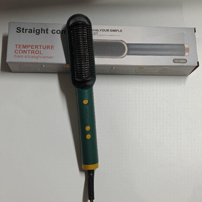 2-in-1 Ionic Straightening & Curling Comb