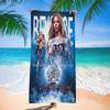 Beyonce Super Singer Microfiber Printed Beach Towel Mountain Climbing Yoga Beach Swimming Running Absorbent Soft Towel