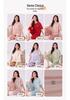 Women's Summer Cotton Pajama Set: Short Sleeve Top & Three-Quarter Pants, Thin & Plus Size