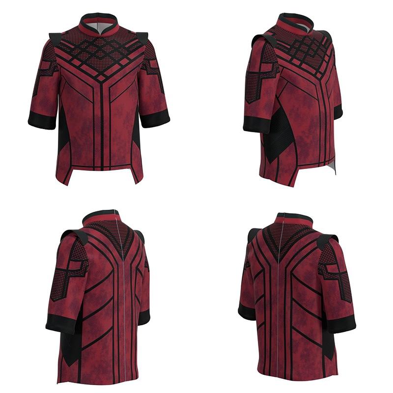 Verbluffend Shang-chi And The Legend Of Ten Rings Jas Kostuum Voor Halloween Cosplay