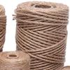 Fine Jute Twine Handcraft Decorative Twisted Sisal Rope for Pet Cat DIY Scratcher Home Garden Decor