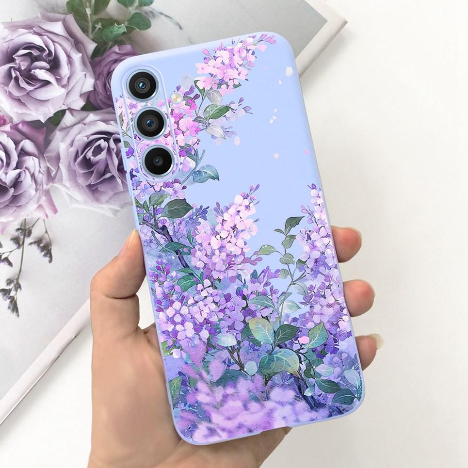 Soft Silicone Cases For Samsung Galaxy A54 5G A53 5G Case Samsung A23 4G 5G A12 A125F Bumper Shell Black Cat Stylish Coques Etui