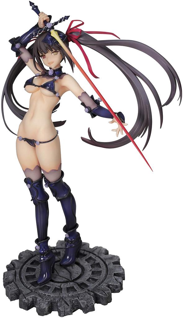 Alphamax Date A Live Fragment Date A Bullet Tokisaki Kurumi Bikini Armor Scale PVC Complete Figure Ver. 1/7 Pre-painted AX-0243