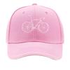 Vintage Mountain Bike Cyclist Outline Graphic Sandwich Baseball Cap Sun Cap Outdoor Workouts Hat