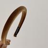 1.5cm Width High grade velvet Hair Bands headband retro slim edge hair clip new autumn outerwear style solid color Hair Hoops