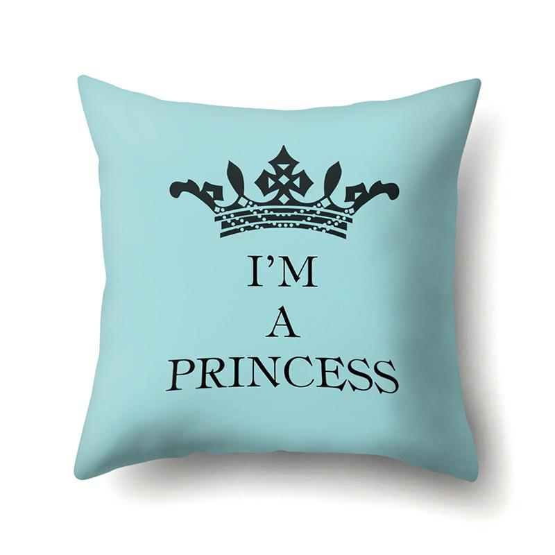 Polyester Pillowcase Automobile Decoration Home Printed Pillowcase