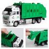 Kids Toy Car Pull Back Alloy Vehicle Model Engineering Garbage Sanitation Truck