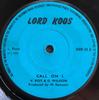 7inch Record V. ROY  D. WILSON  Call On I.  D. J. Special KOO25 Lord Koos 1973 UK Reggae Ska  Dub Used