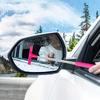 Retractable Car Rearview Mirror Wiper Cleaning Brush Tool, Extendable Long Handle for Windshield Side Window Sunroof Auto Accessories