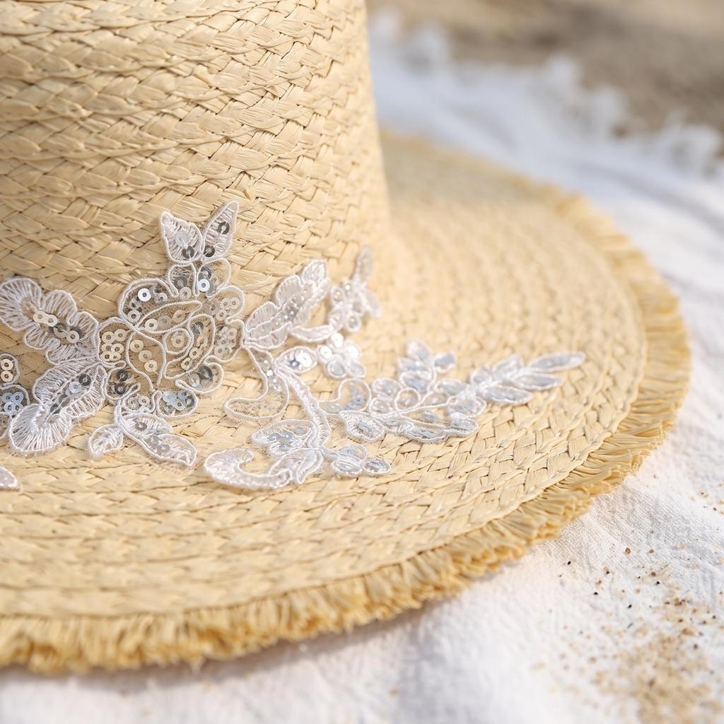 Flat Top Lace for Beach Vacation