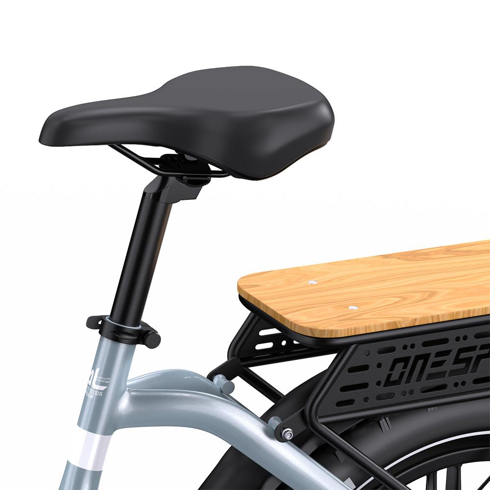 ONESPORT OT08 Elektrofahrrad 20" Fat Tire Hydraulische Bremse 500W Motor E-Bike Für Erwachsene 48V 18AH LCD Display Maximale Reichweite 80KM Maximale Zuladung 150Kg