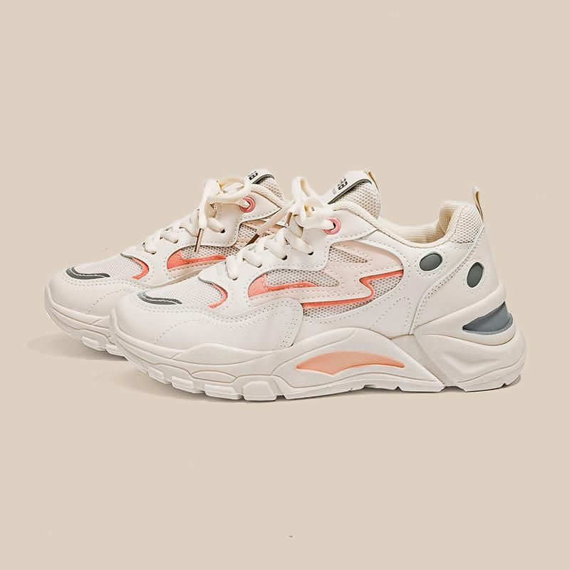 Sneaker Summer New Shoes Platform Mesh Shoes Mesh Breathable Versatile Casual Shoes Dad Shoes Women