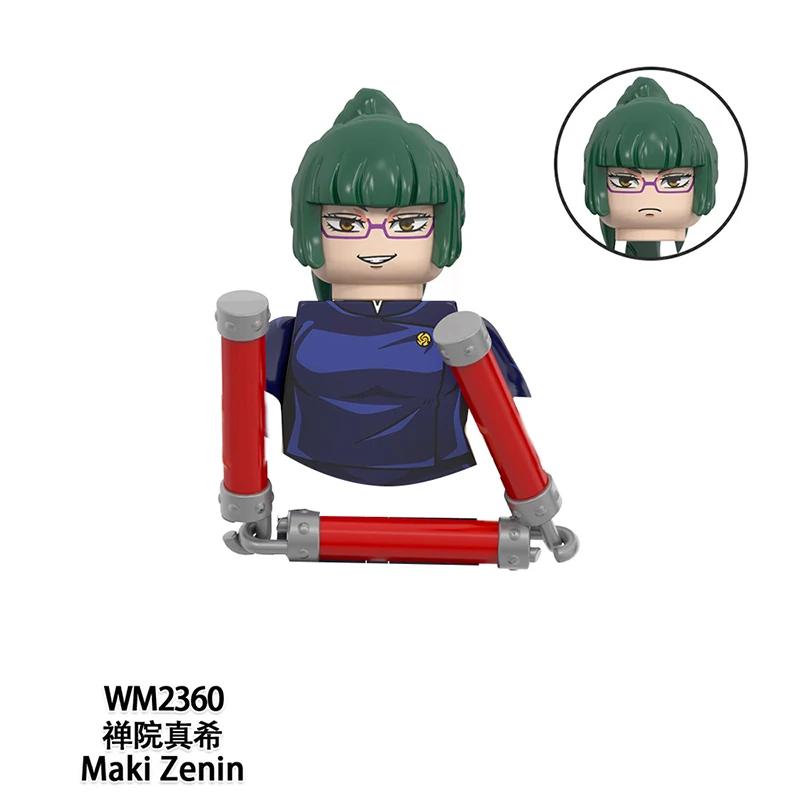 Anime WM6139 WM6140 WM6149 WM6201 Itadori Yuji Jujutsu Kaisen Set Mini Action Figure Toys Irthday Present Accessories