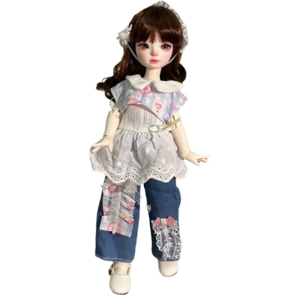 11.8 Inch BJD Doll 6 Points Joint Doll Clothing Set Cute Clothes DIY Doll Wear  DIY Projects