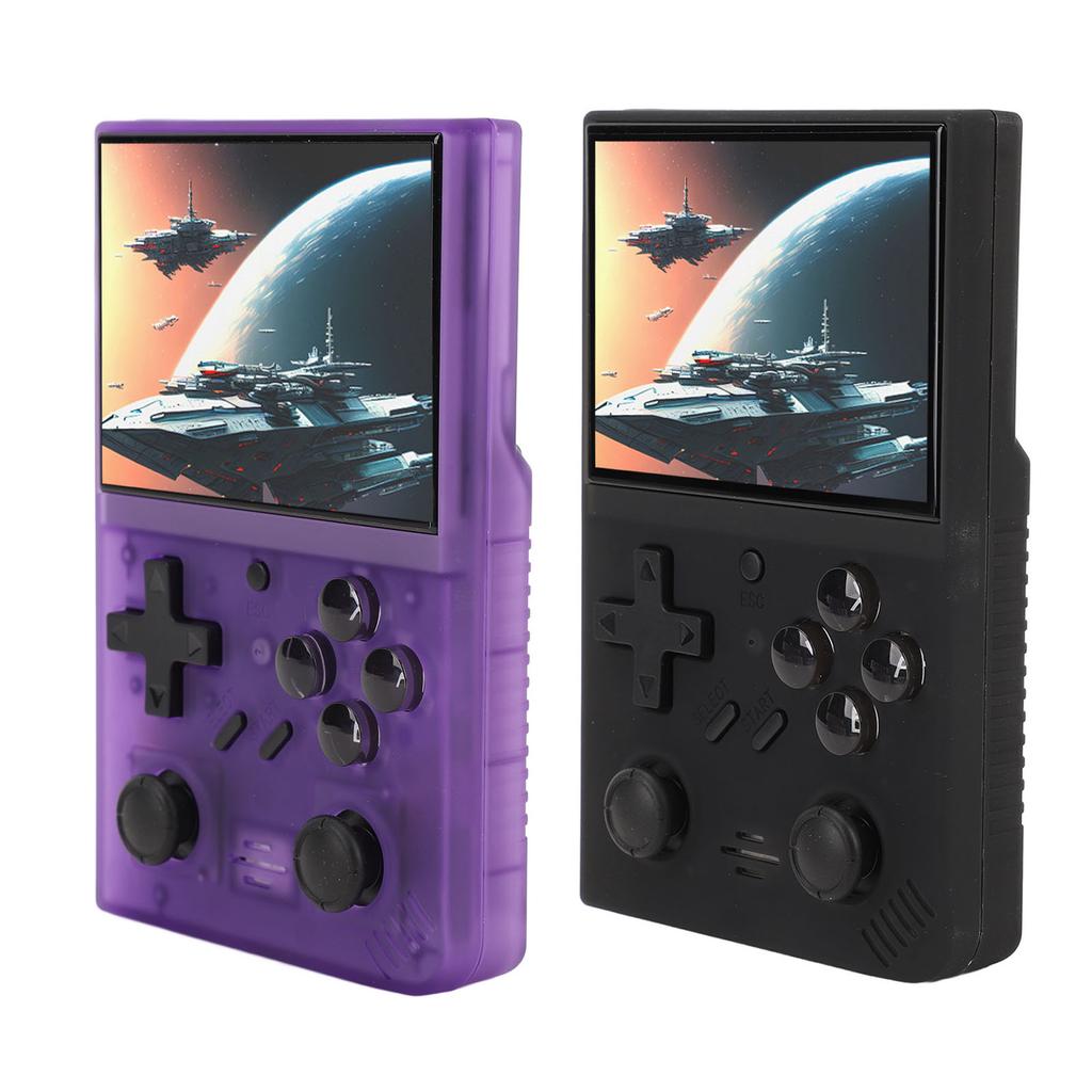 Portable Retro Handheld Game Console 3.5 Inch IPS Screen Built In 64GB Memory Card 3000mAh Battery S